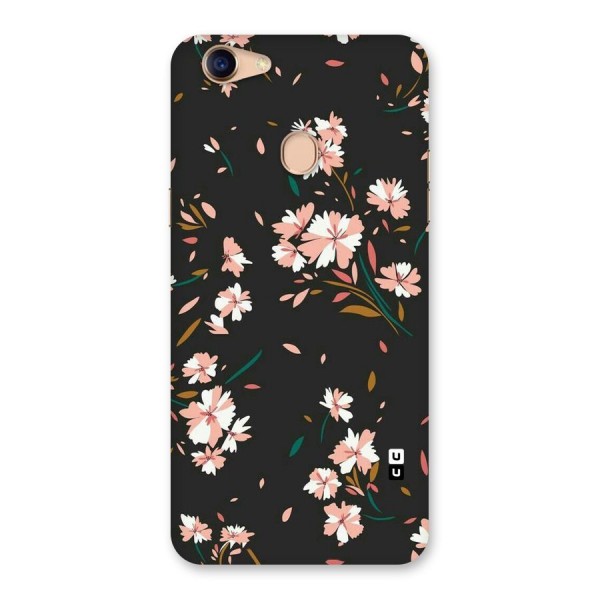 Floral Petals Peach Back Case for Oppo F5 Youth